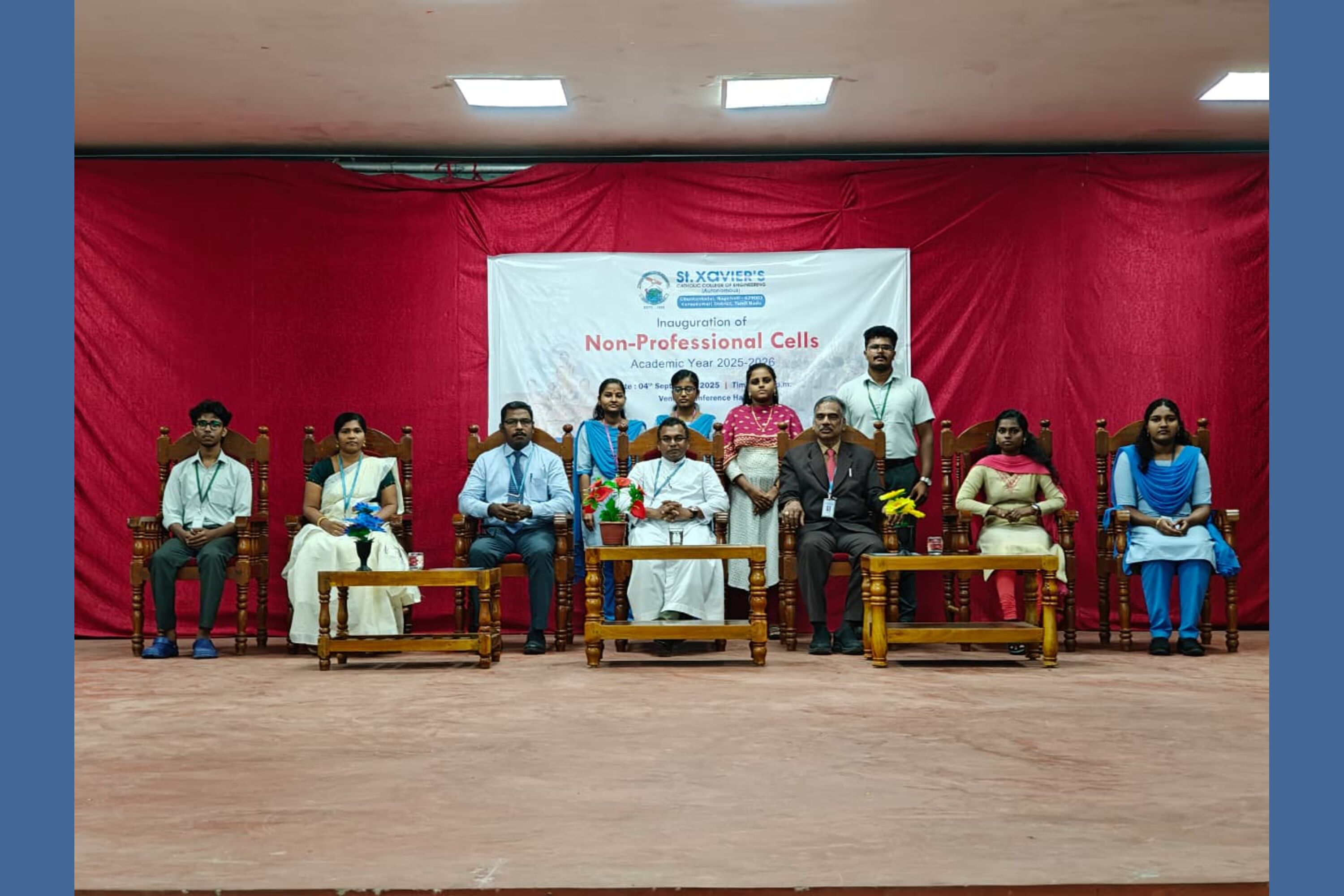 Non Professional Cell Inaguration